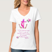 John 3:16 t-shirt (Voorkant)