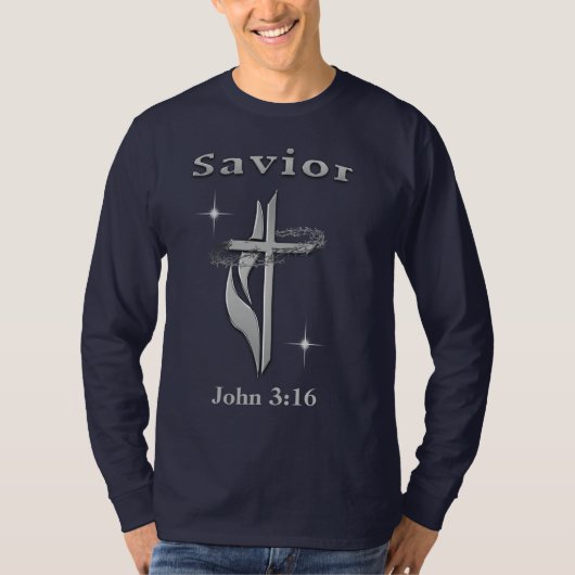 John 3:16 t-shirt (Voorkant)