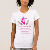 John 3:16 t-shirt (Voorkant)