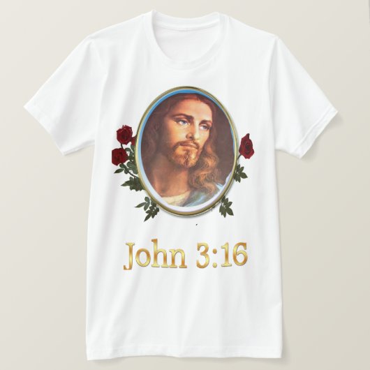 John 3:16 t-shirts (Design voorkant)