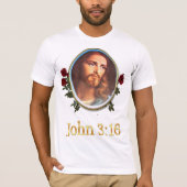 John 3:16 t-shirts (Voorkant)