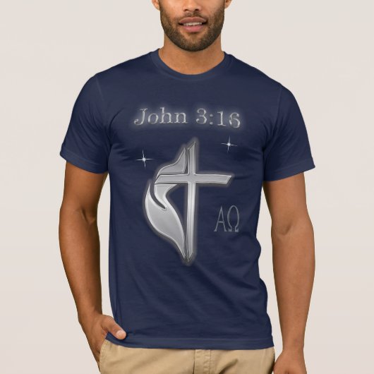 John 3:16 t-shirts (Voorkant)