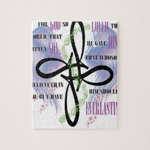 John 3:16-tattoo ontwerp legpuzzel