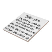 John 3:16 tegeltje (Zijkant)