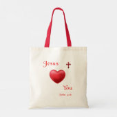 John 3:16 tote bag (Achterkant)