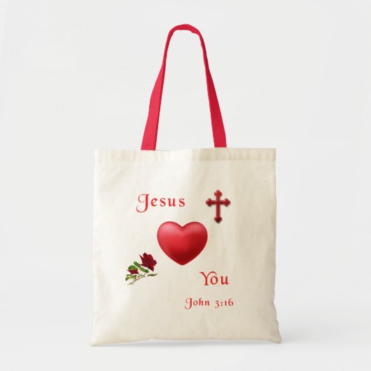 John 3:16 tote bag (Voorkant)