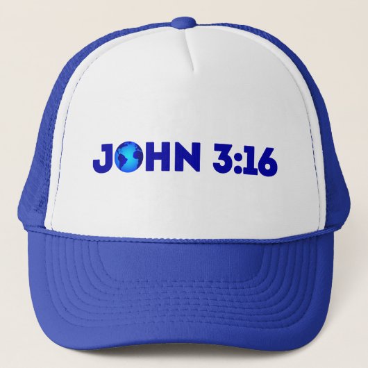 JOHN 3:16 TRUCKER PET (Voorkant)