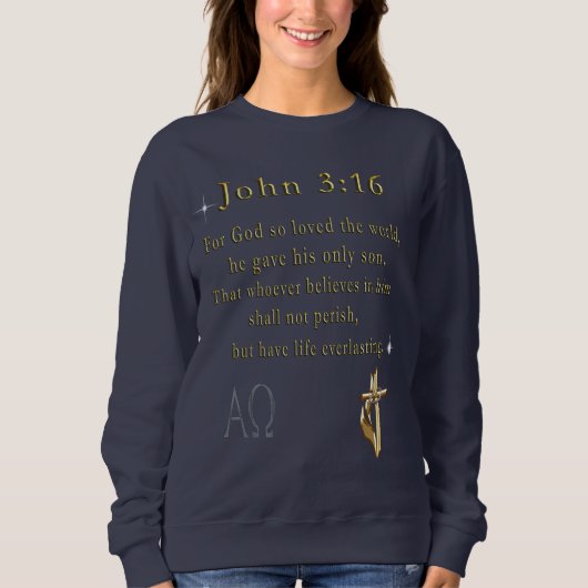 John 3:16 trui (Voorkant)