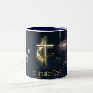 John 3:16 tweekleurige koffiemok