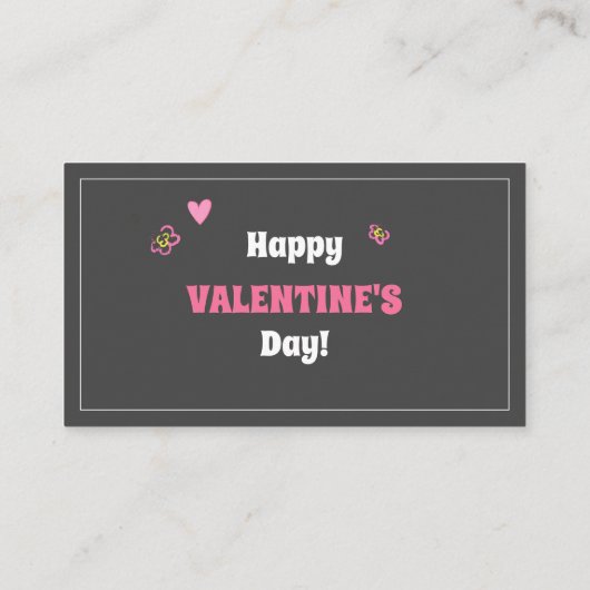 John 3:16 Valentijnsdag-afsluitkaart Informatiekaartje (Achterkant)