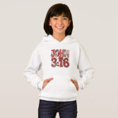 John 3:16 Valentijnskinderen Hoodie (Voorkant volledig)