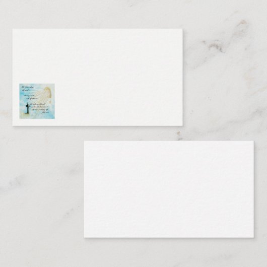 John 3:16 Visitekaartje dat een getuige verlaat (Voorkant / Achterkant)