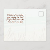 John 3:16 Voor God die zo van de wereld hield, Bij Briefkaart (Achterkant)