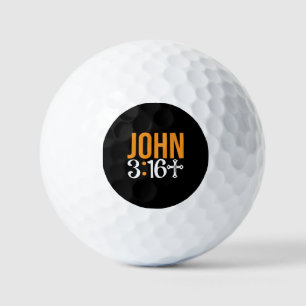 John 3:16 voor God dus hou van de wereld Bijbel Ve Golfballen