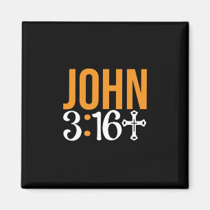 John 3:16 voor God dus hou van de wereld Bijbel Ve Magneet