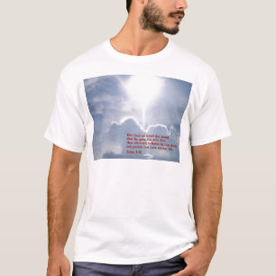 John 3:16 Wolken T-shirt
