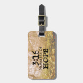 John 3:16, Words of Hope Bagagelabel (Voorkant verticaal)