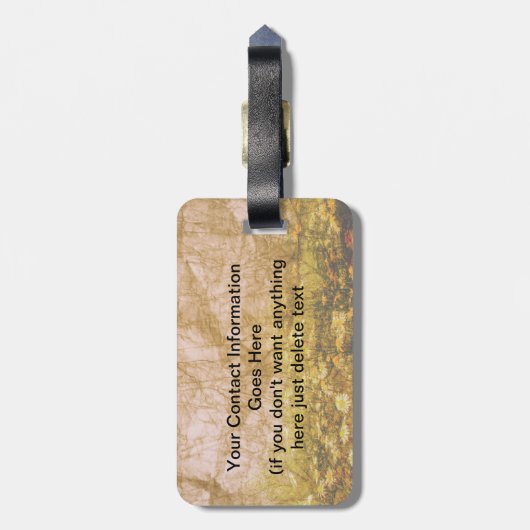 John 3:16, Words of Hope Bagagelabel (Achterkant verticaal)