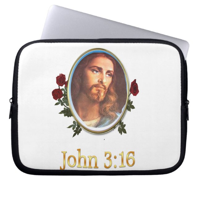 John 3:16koopwaar laptop sleeve (Voorkant)