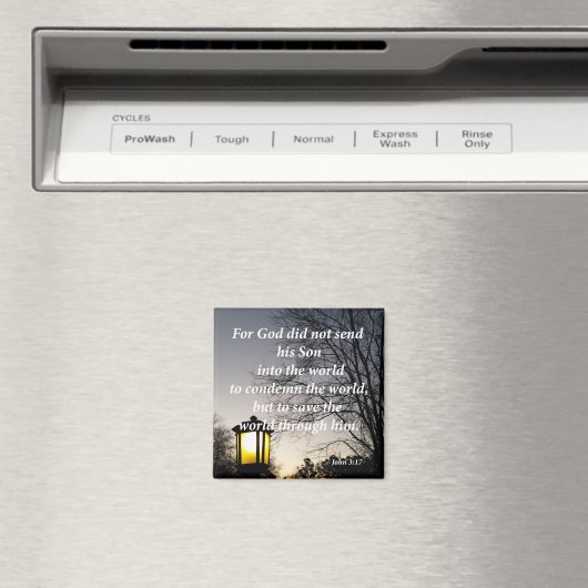 John 3:17 magneet (Insitu (Vaatwasser))