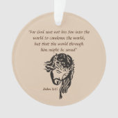 John 3:17 ornament (voorkant)