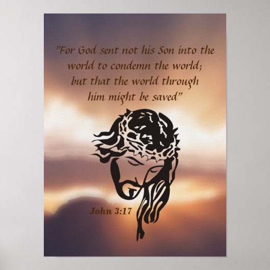 John 3:17 poster (Voorkant)