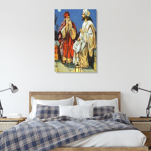 John 3:1-21 U moet een nieuw Canvas worden geboren (Insitu (Slaapkamer))