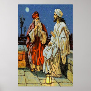 John 3:1-21 U moet een nieuw geboren worden Poster