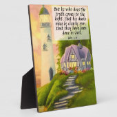 John 3:21   fotoplaat (Zijkant)