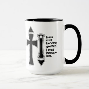 John 3-30-B, met een grotere dichtheid Mok