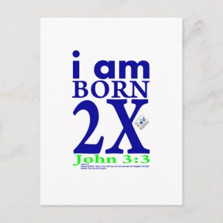 John 3:3 briefkaart