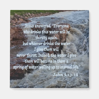 John 4:13-14 magneet