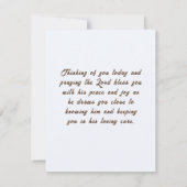 John 4:14 Wie het water drink dat ik Kaart geef (Achterkant)