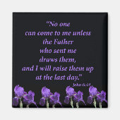 John 6:44 magneet (Voorkant)