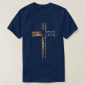 John 6 Christelijke Kruisbijbel TShirt (Design voorkant)