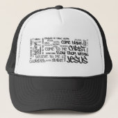 John 7:37-41 Plain Trucker Pet (Voorkant)
