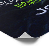 John 7:37-41 Waterfall Poster (Hoek)