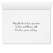 John 7:37 Iedereen die dorst heeft, komt naar mij  (Binenzijde Horizontaal (Onderkant))