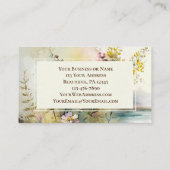 John 7:37 Iedereen die dorst heeft, komt naar mij  Visitekaartje (Achterkant)