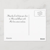 John 7:37 Iedereen die dorstig is, komt naar me to Briefkaart (Achterkant)