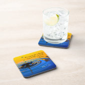 John 7:37 Iedereen die dorstig is, komt naar me to Drankjes Onderzetter (Rechterzijde)