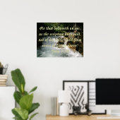 John 7:38 poster (Thuiskantoor)