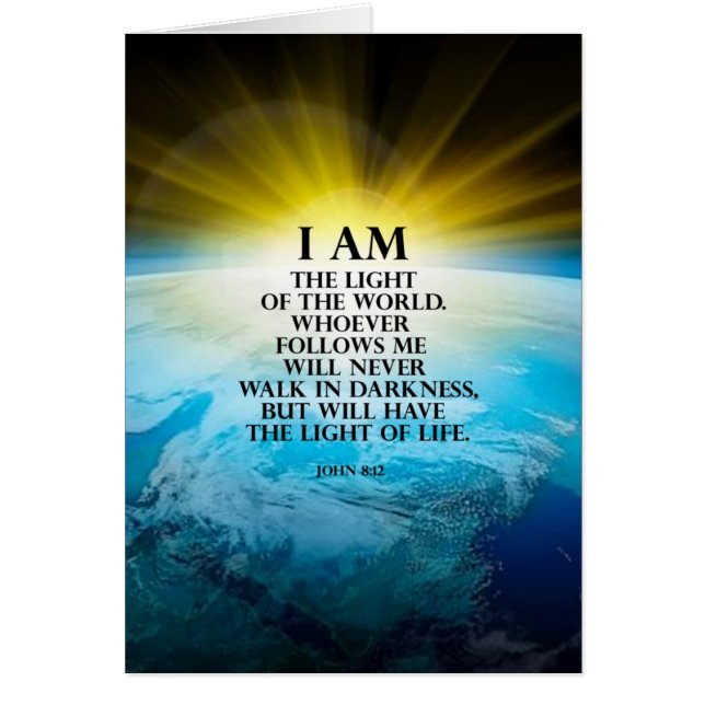 John 8:12 (Voorkant)