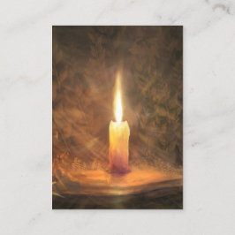 John 8:12 KJV Cards Visitekaartje