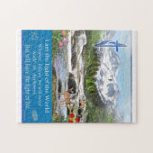 John 8:12 legpuzzel (Horizontaal)