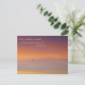 John 8:32 de Schrift de Waarheid zal u vrij plaats Briefkaart (Staand voorkant)