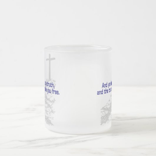 John_8_32a, John_8_32a Matglas Koffiemok (Center)