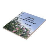 John 8:36 Als de Zoon je vrij zet, word je Tegeltje (Zijkant)