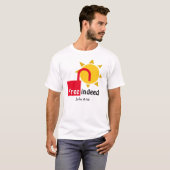 John 8:36 FREE INDEED  Christelijk T-shirt (Voorkant volledig)