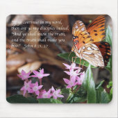 John 8 Gulf Fritillary Butterfly Muismat (Voorkant)